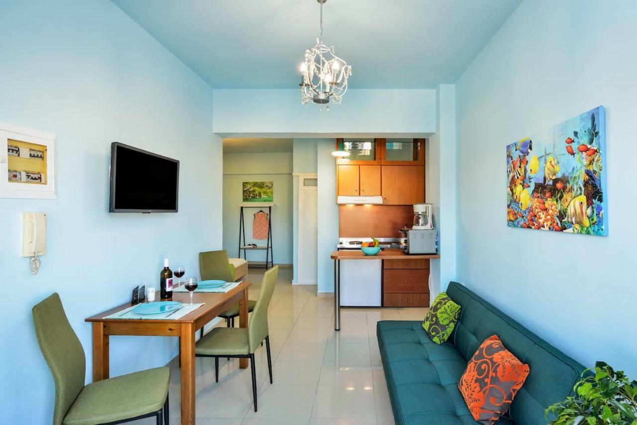 Seaside Old Venetian Harbour 1St Floor Apartman Hriszí Aktí Haniá Kültér fotó